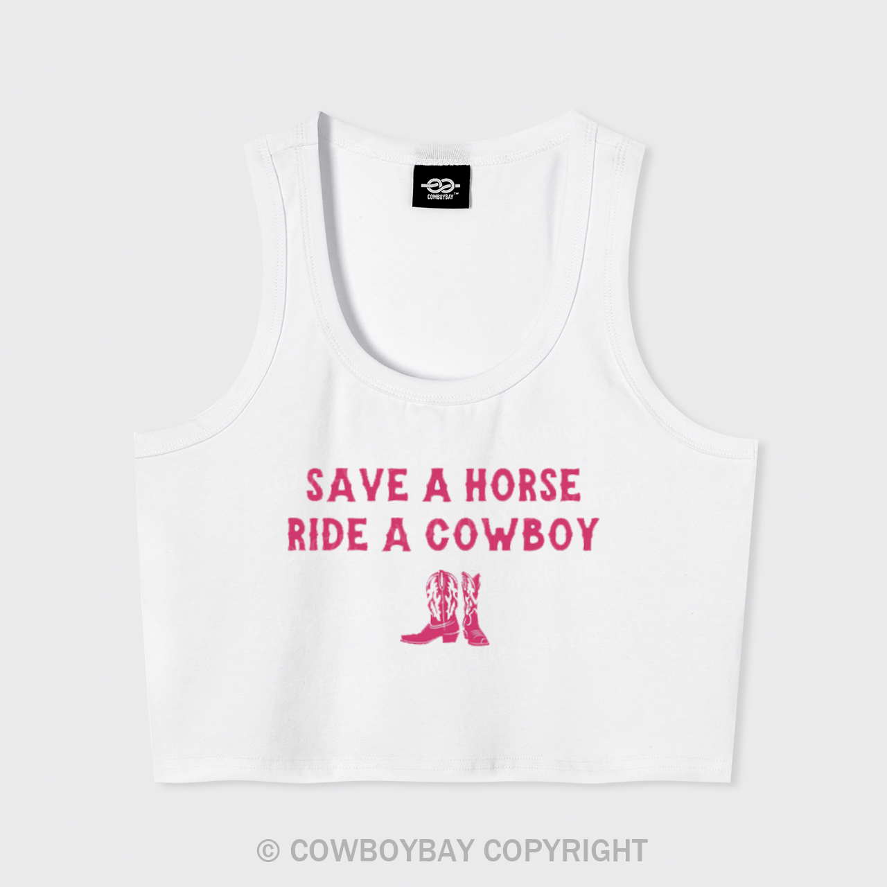 Save A Horse Ride A Cowboy Tank Top