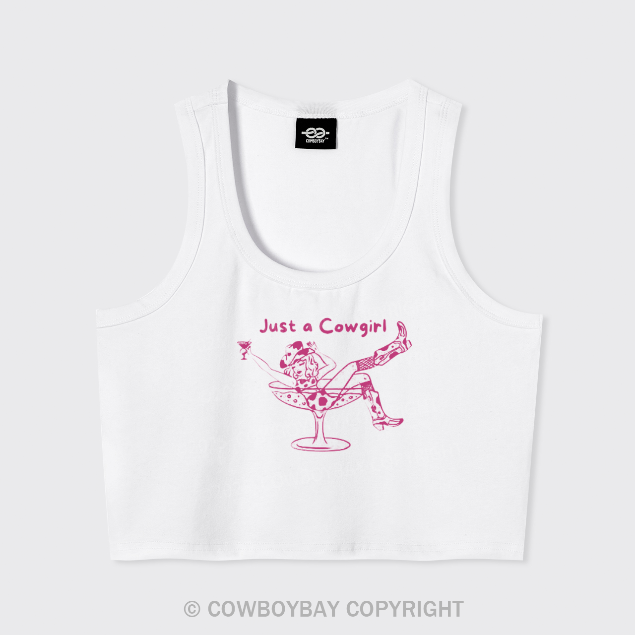 Just A Cowgirl Tank Top