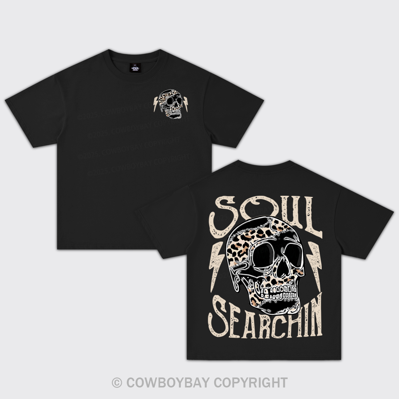 Skull Rodeo Country Western Oversize T-Shirts