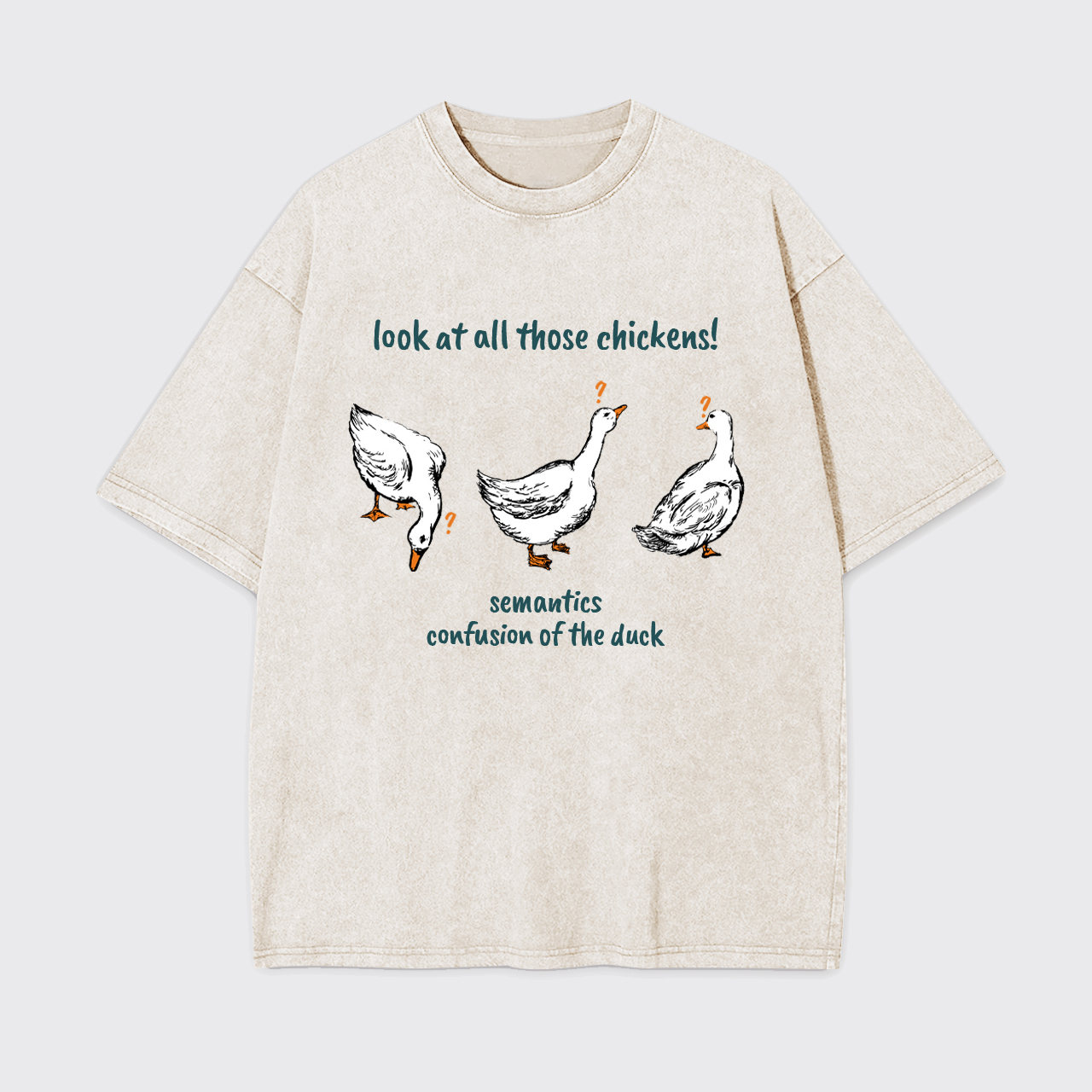 Cowboy Funny Ranch Garment-dye Tees