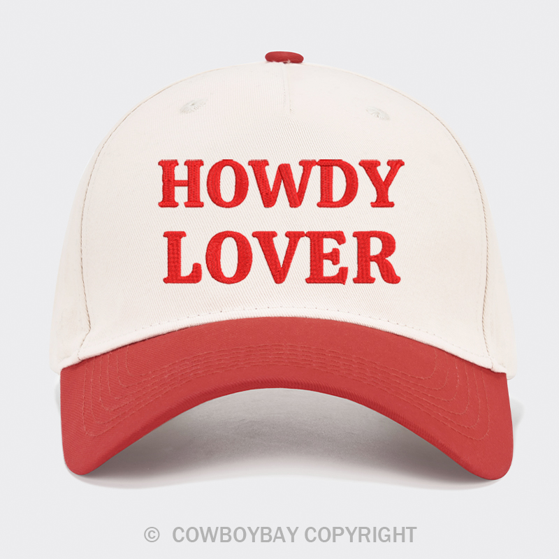 Howdy Lover Embroidery Trucker Hat