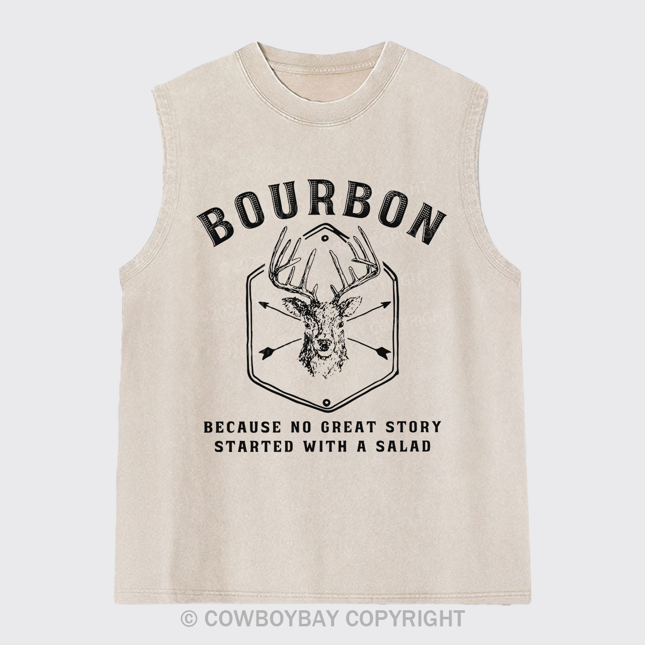 Bourbon Started With A Salad Washed Tanks