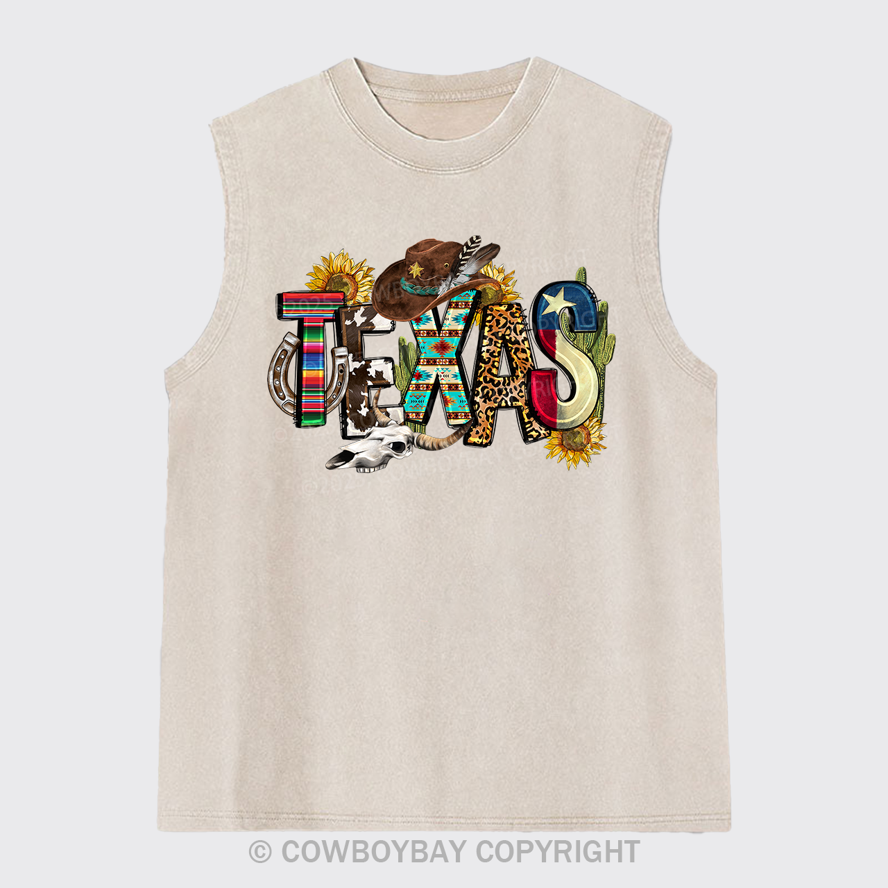 Cowboys From Texas Washed Tanks