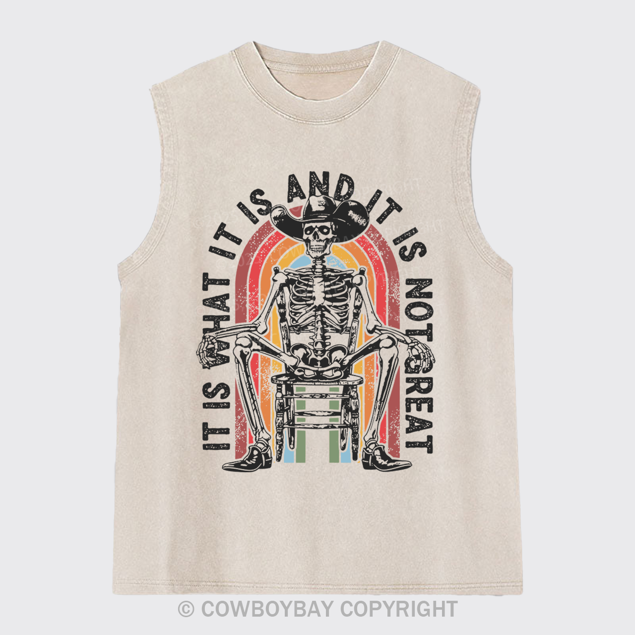 It Is What It Is And It Is Not Great Washed Tanks