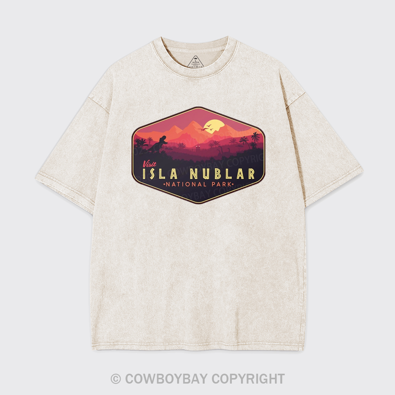 Isla Sorna National Park Garment-dye Tees