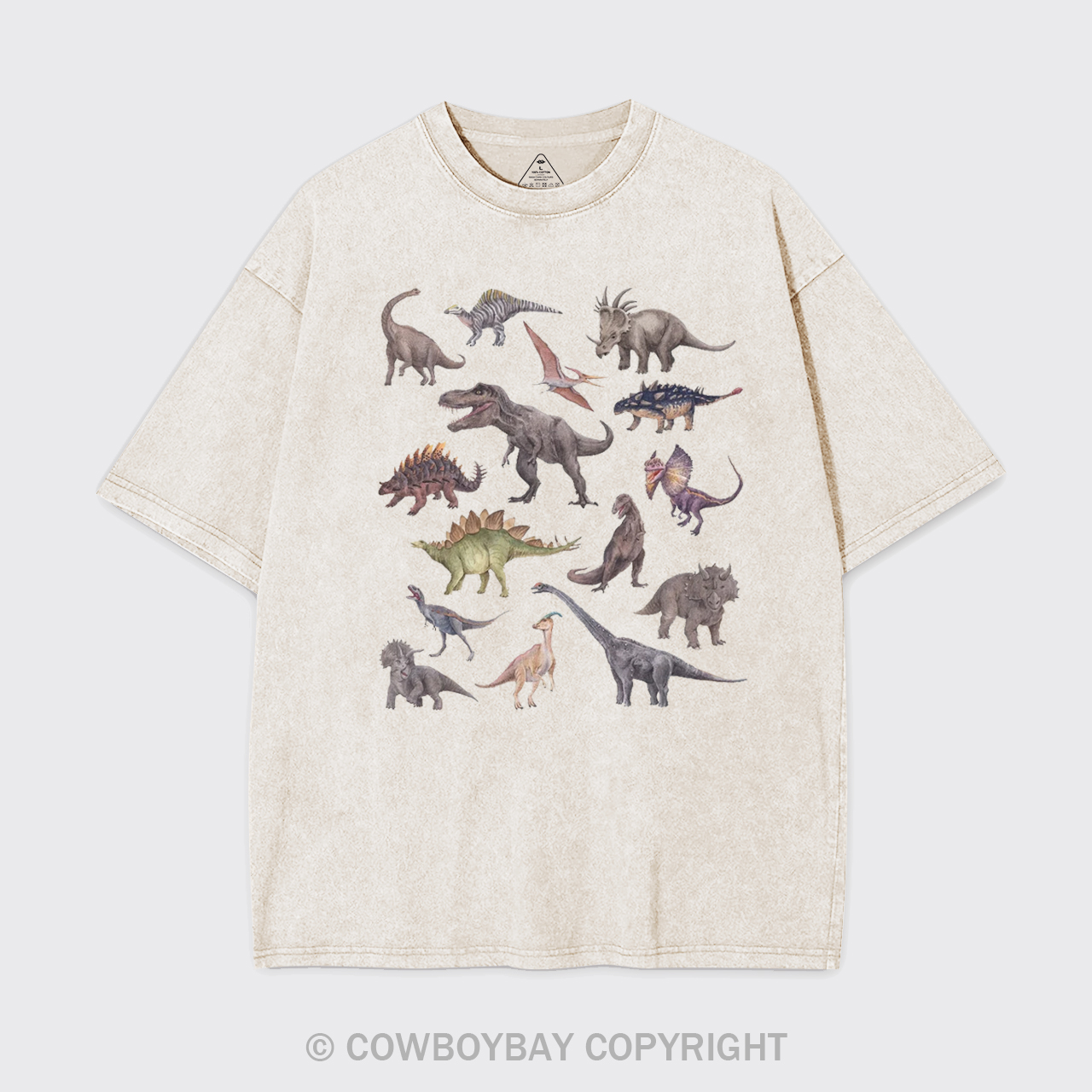 Dinosaur Garment-dye Tees