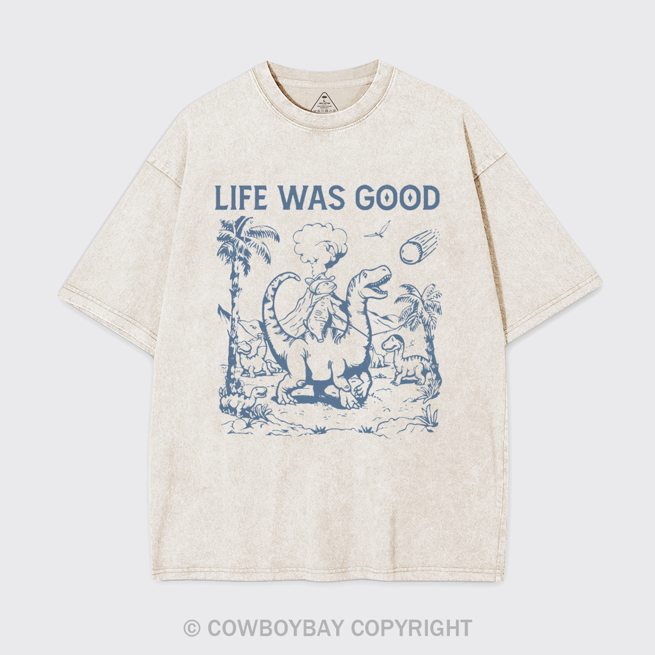Life Was Good Garment-dye Tees