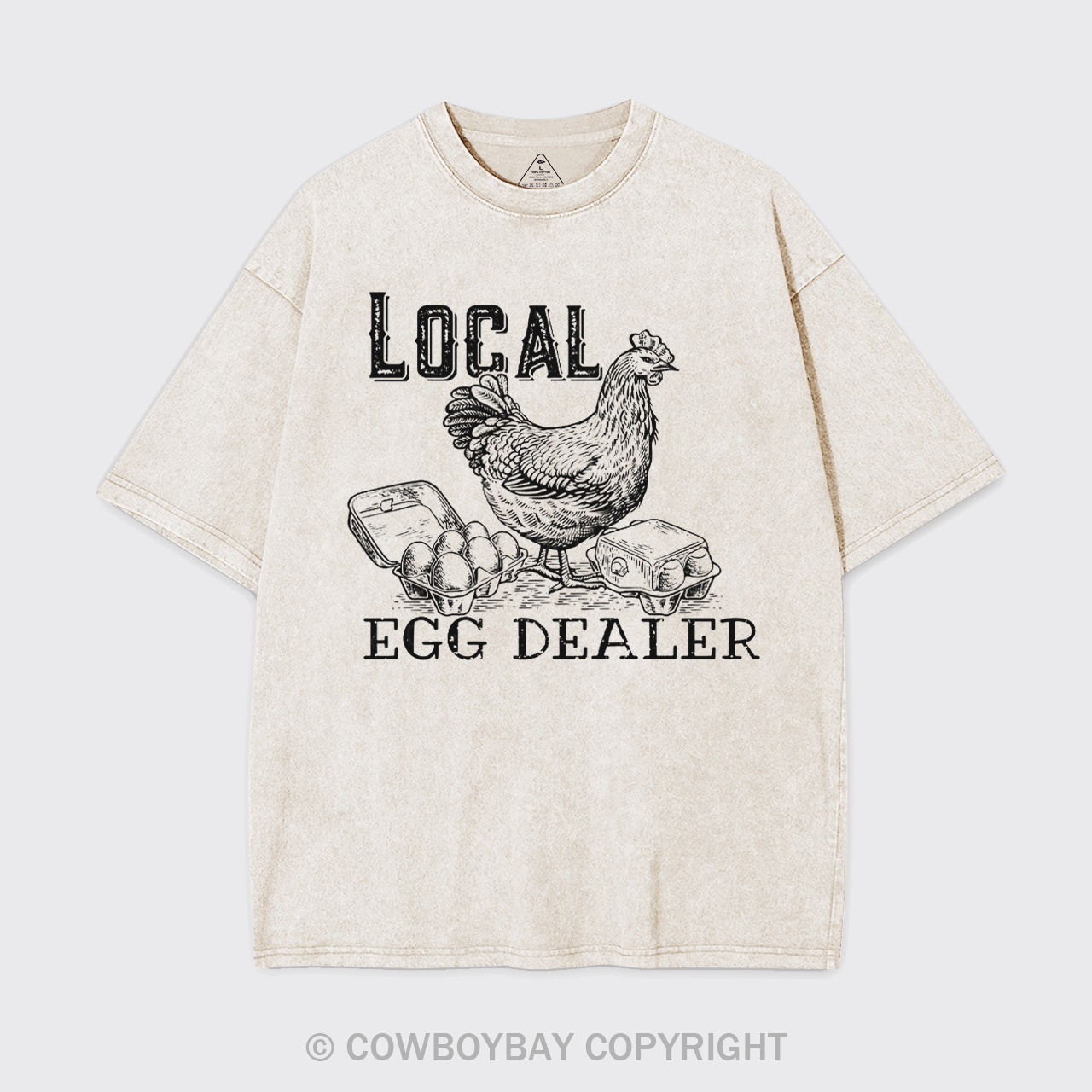 Local Egg Dealer Garment-dye Tees