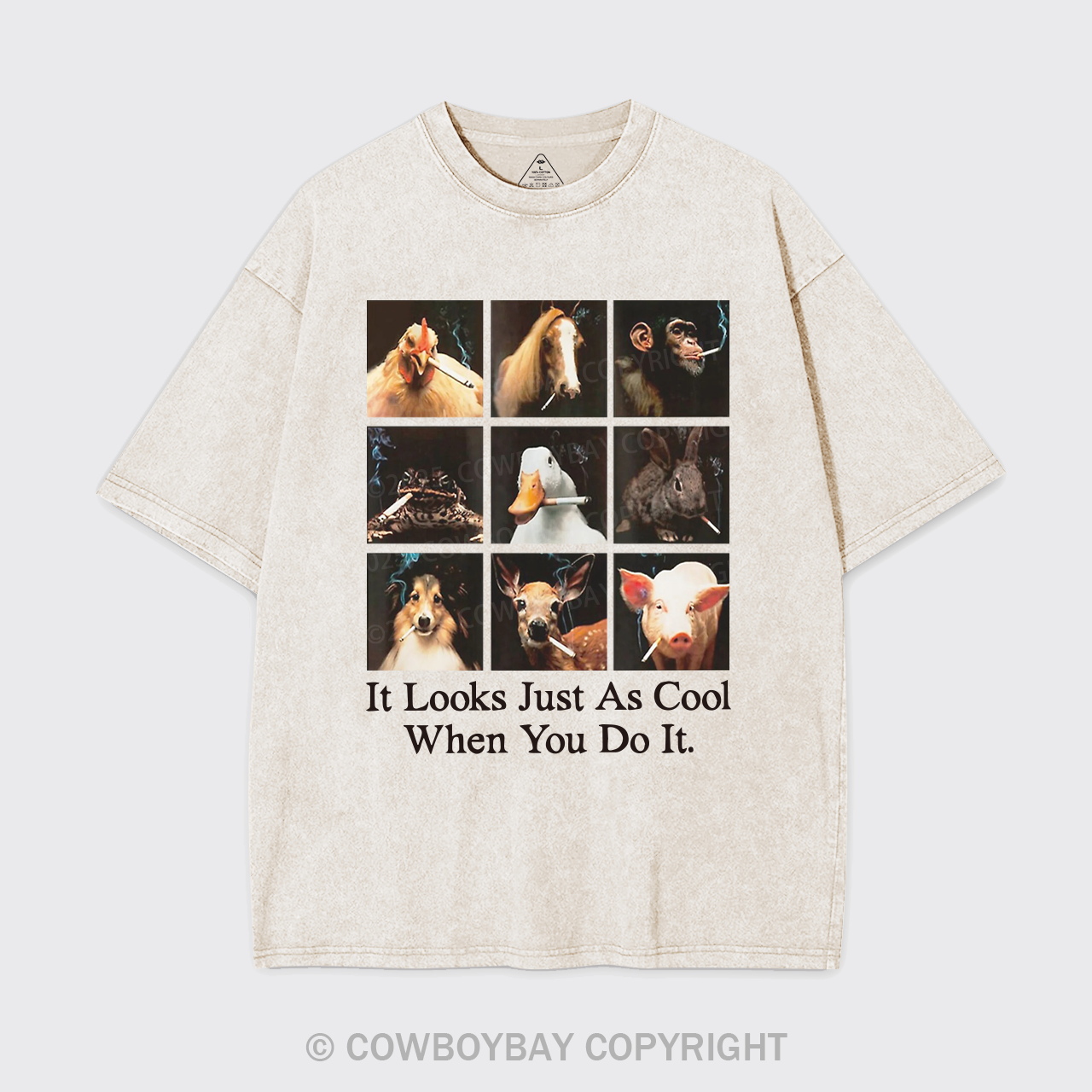 It Looks Just As Cool When You Do It Garment-dye Tees