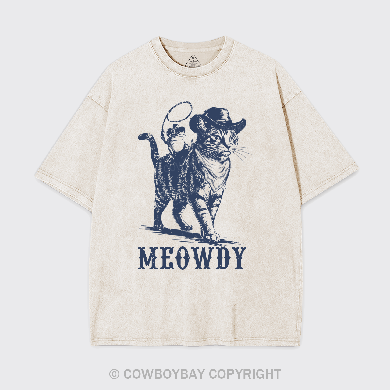 Howdy Meowdy Garment-dye Tees