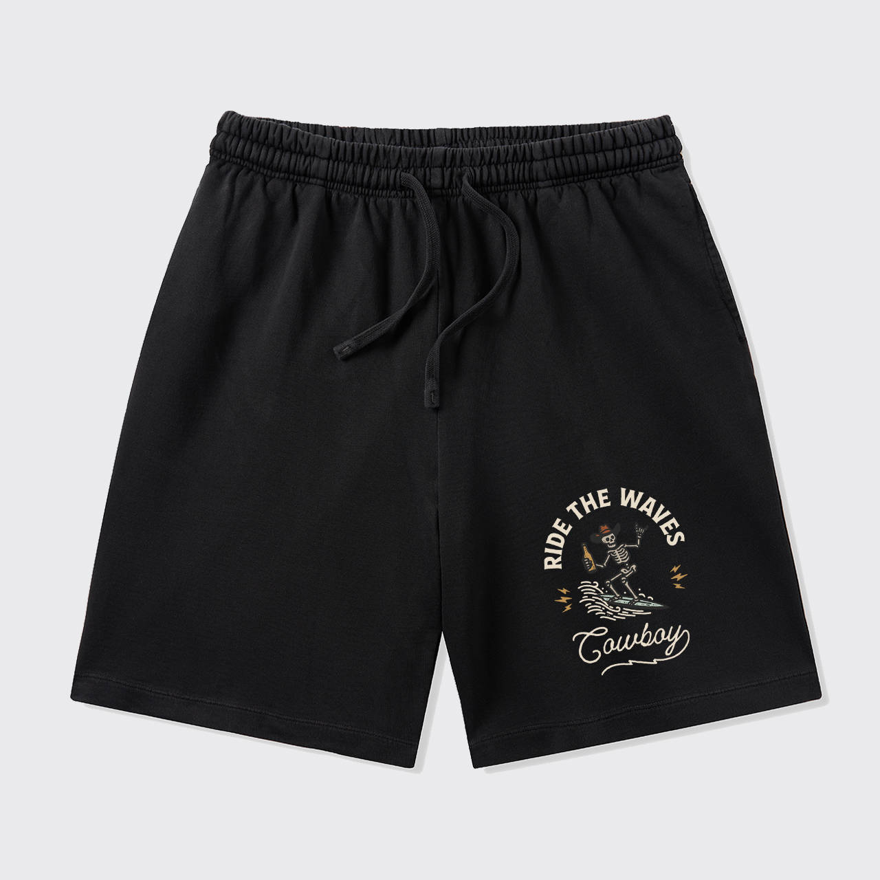 Surfing Cowboy Skeleton_Cowboybay Classic Shorts