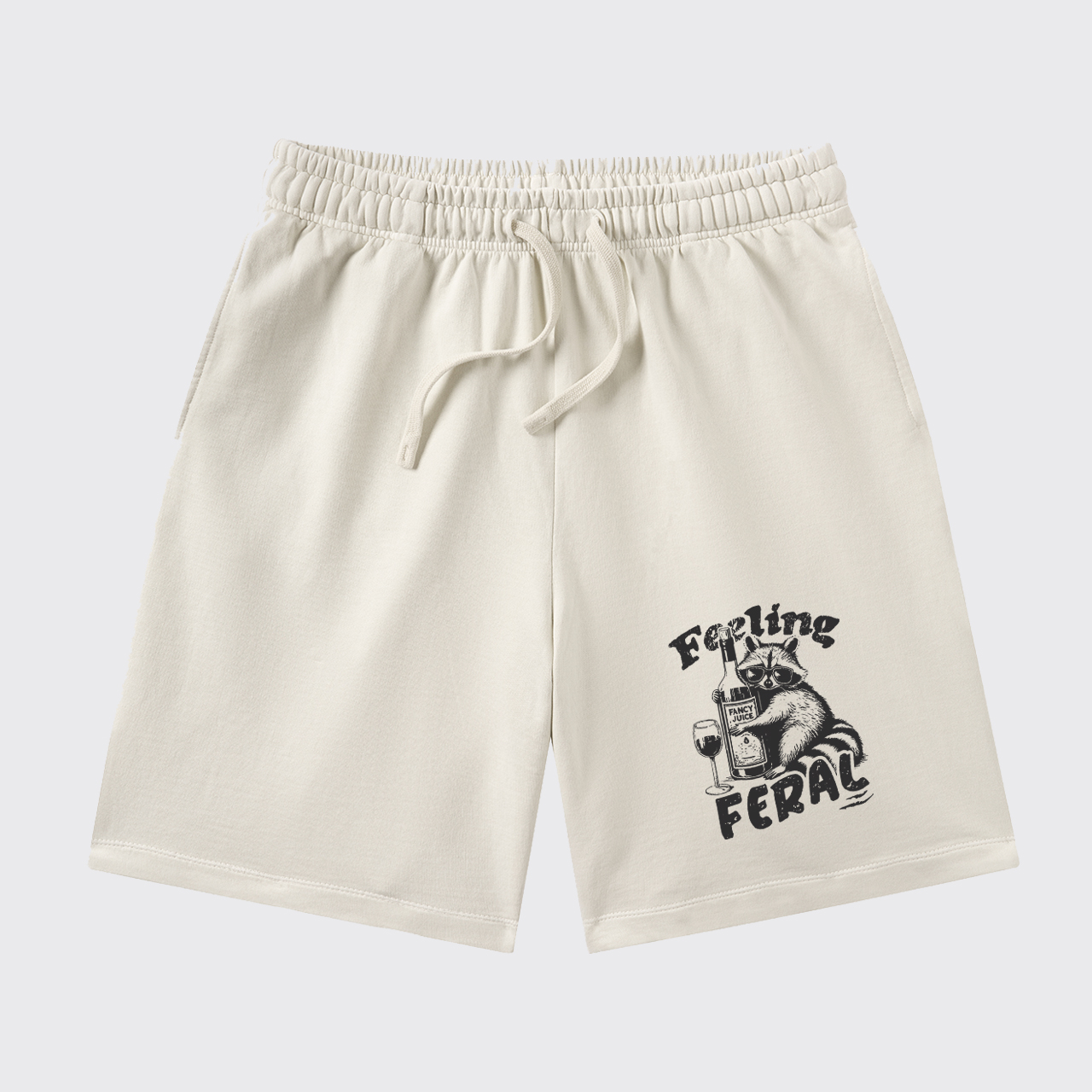 Feeling Feral Of Raccoon_Cowboybay Classic Shorts
