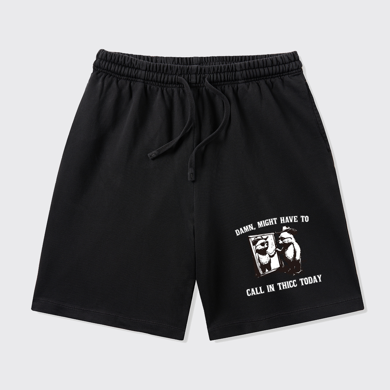 Damn,Might Have To Call In Thicc Today_Cowboybay Classic Shorts