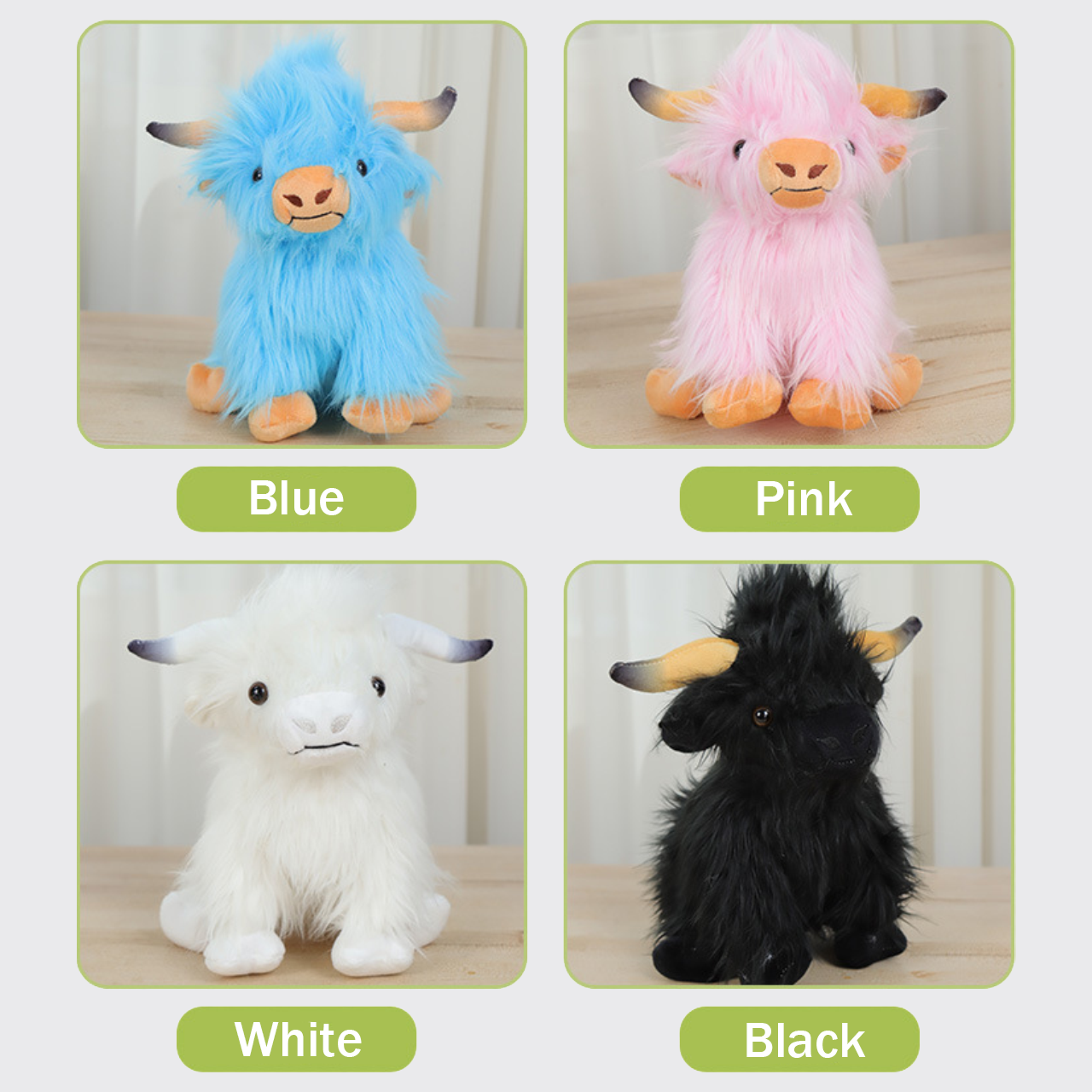 Scottish Highland Cow Stuffed Animal