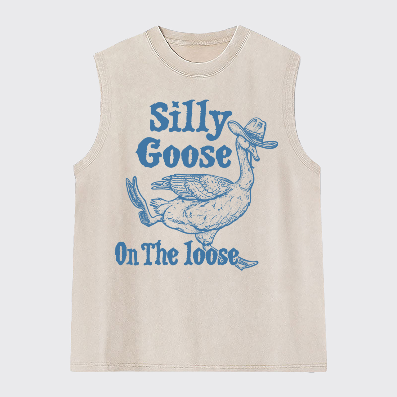 Silly Goose On The Lose Washed Tanks