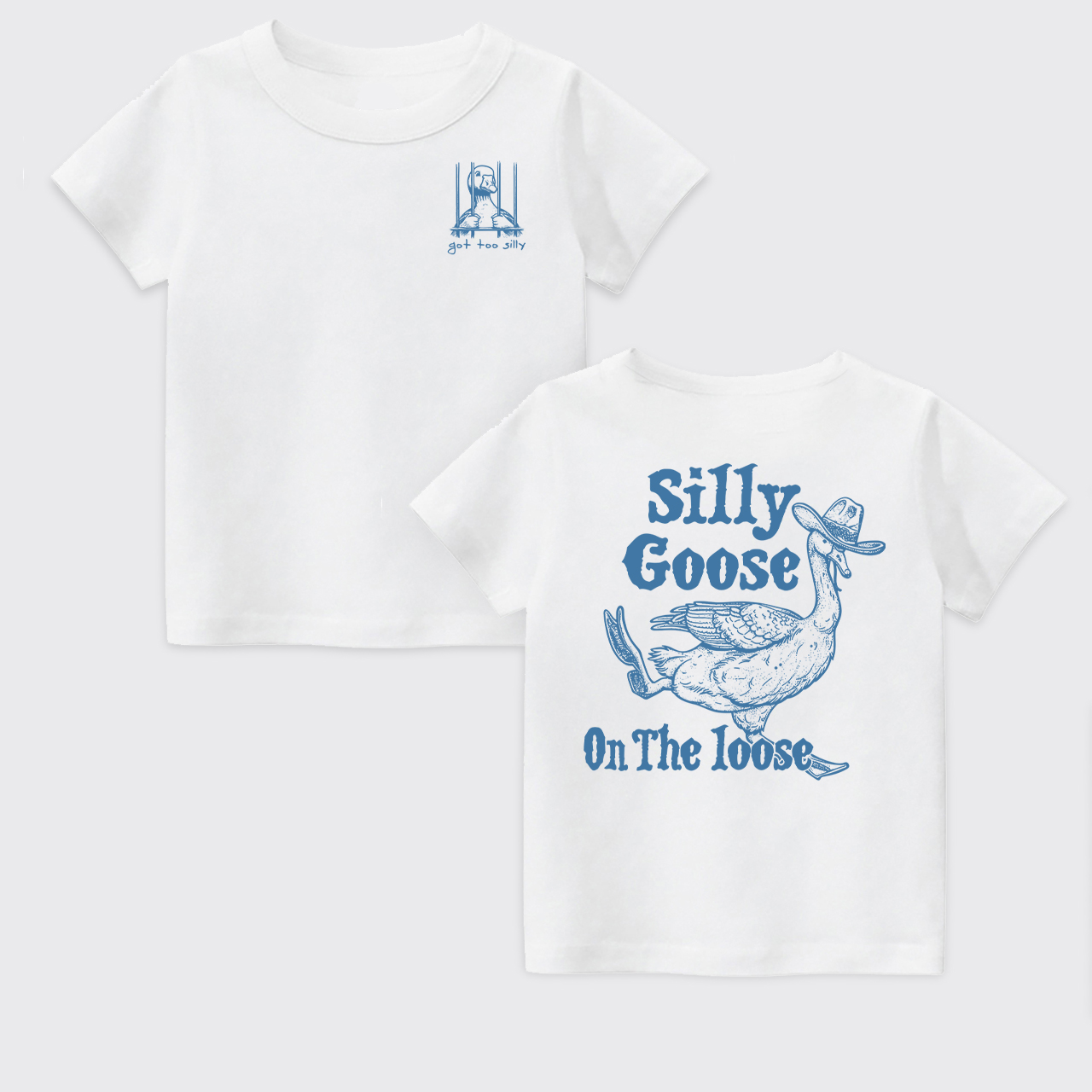 Silly Goose On The Lose Kids T-shirt