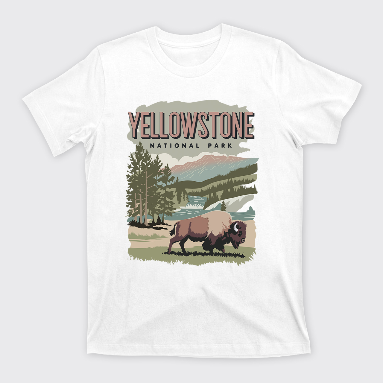 Vintage Yellowstone National Park T-Shirts
