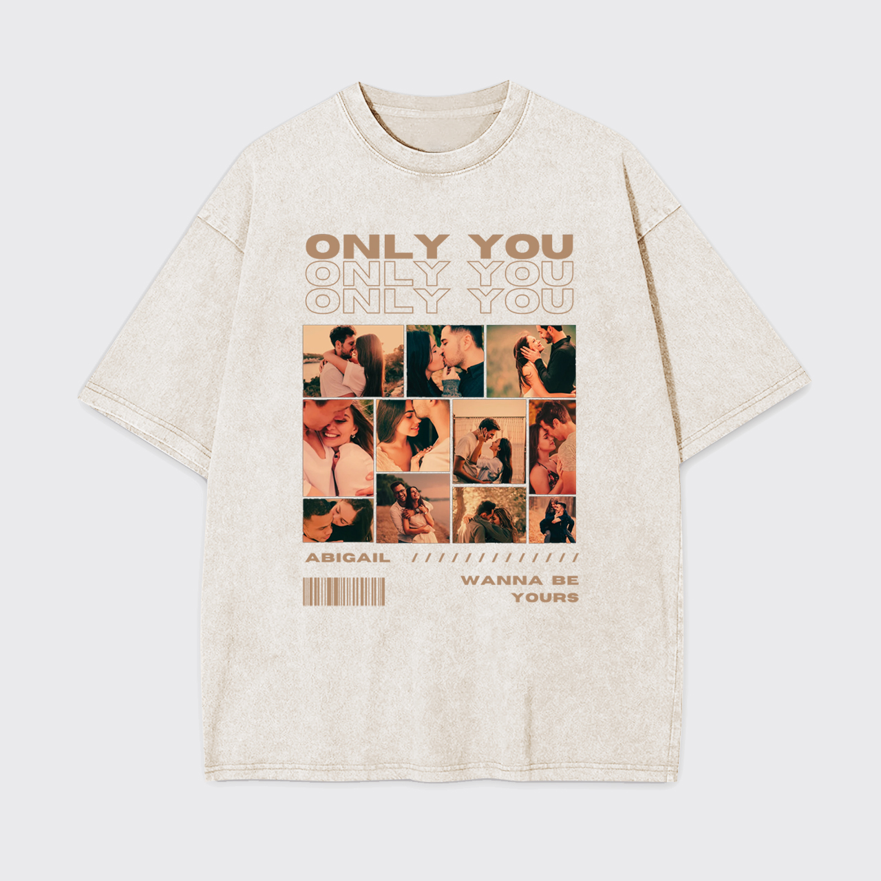 Custom Your Own Design Garment-dye Tees