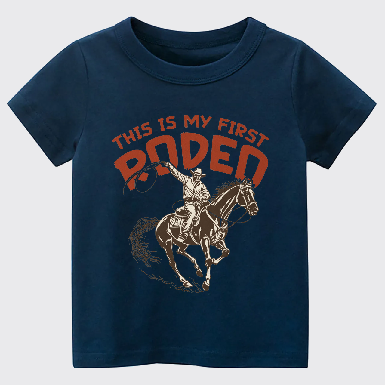 This Is My First Rodeo Kids T-shirt