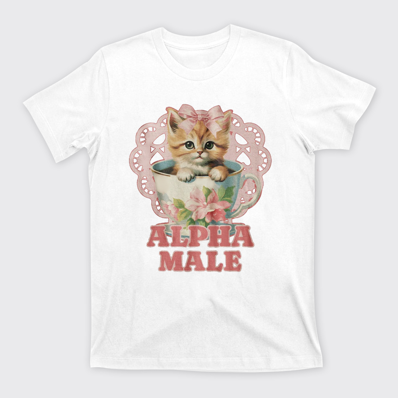 Alpha Male Funny Kitten T-Shirts