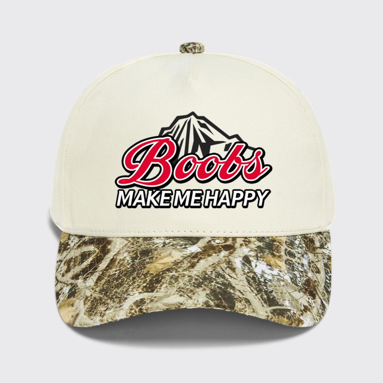 Boobs Make Me Happy Baseball Cap