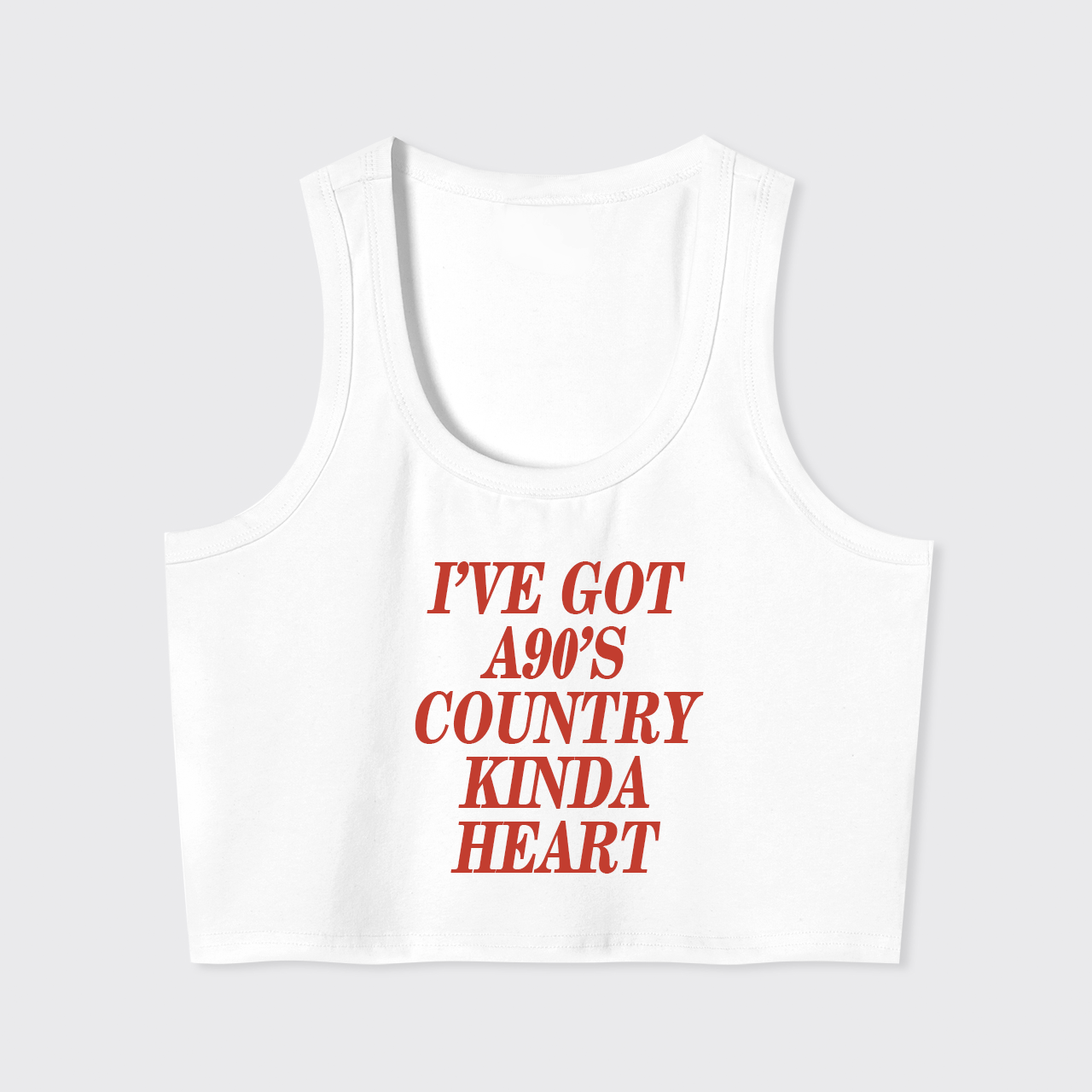 90's Country Kinda Heart Tank Top
