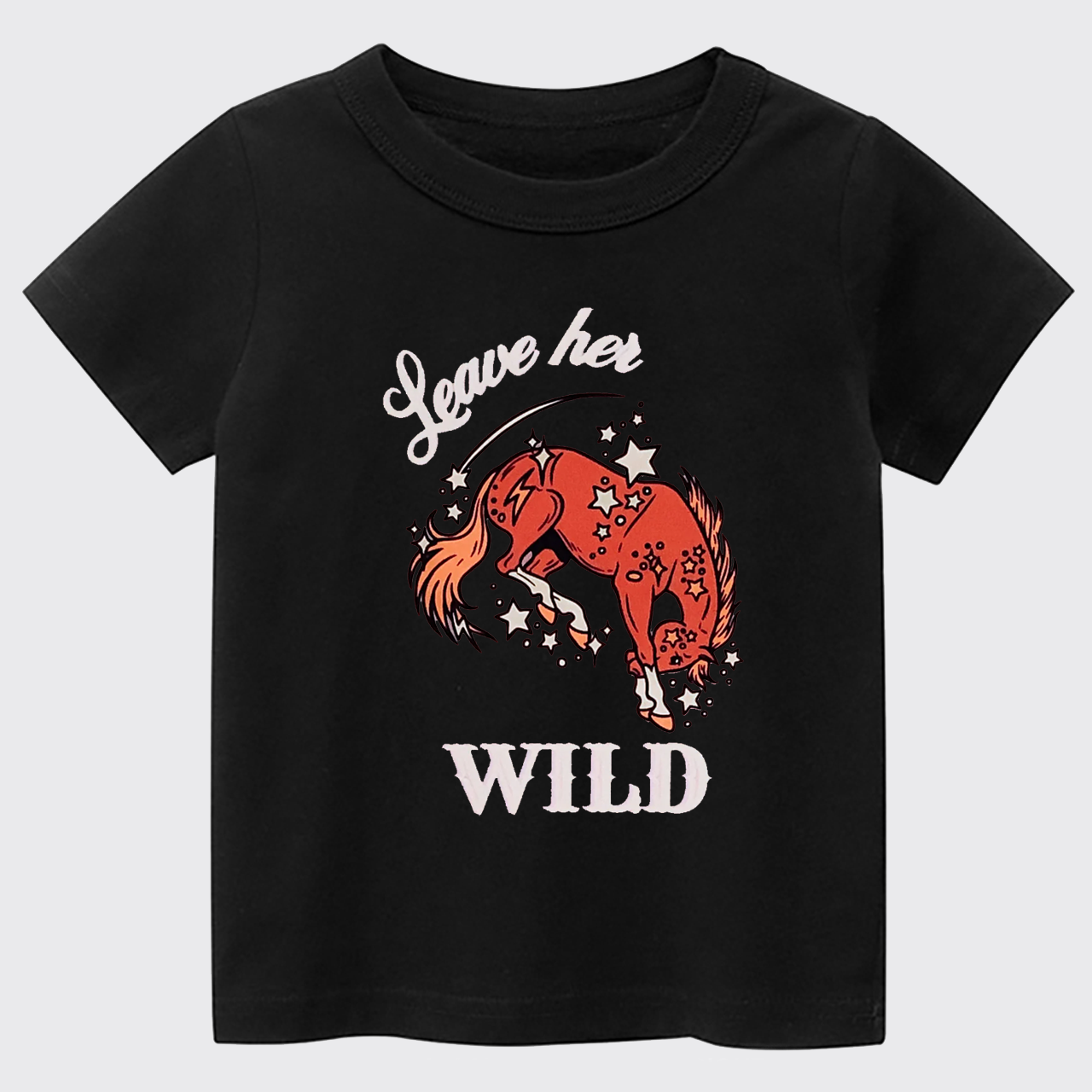 Leave Her Wild Kids T-shirt