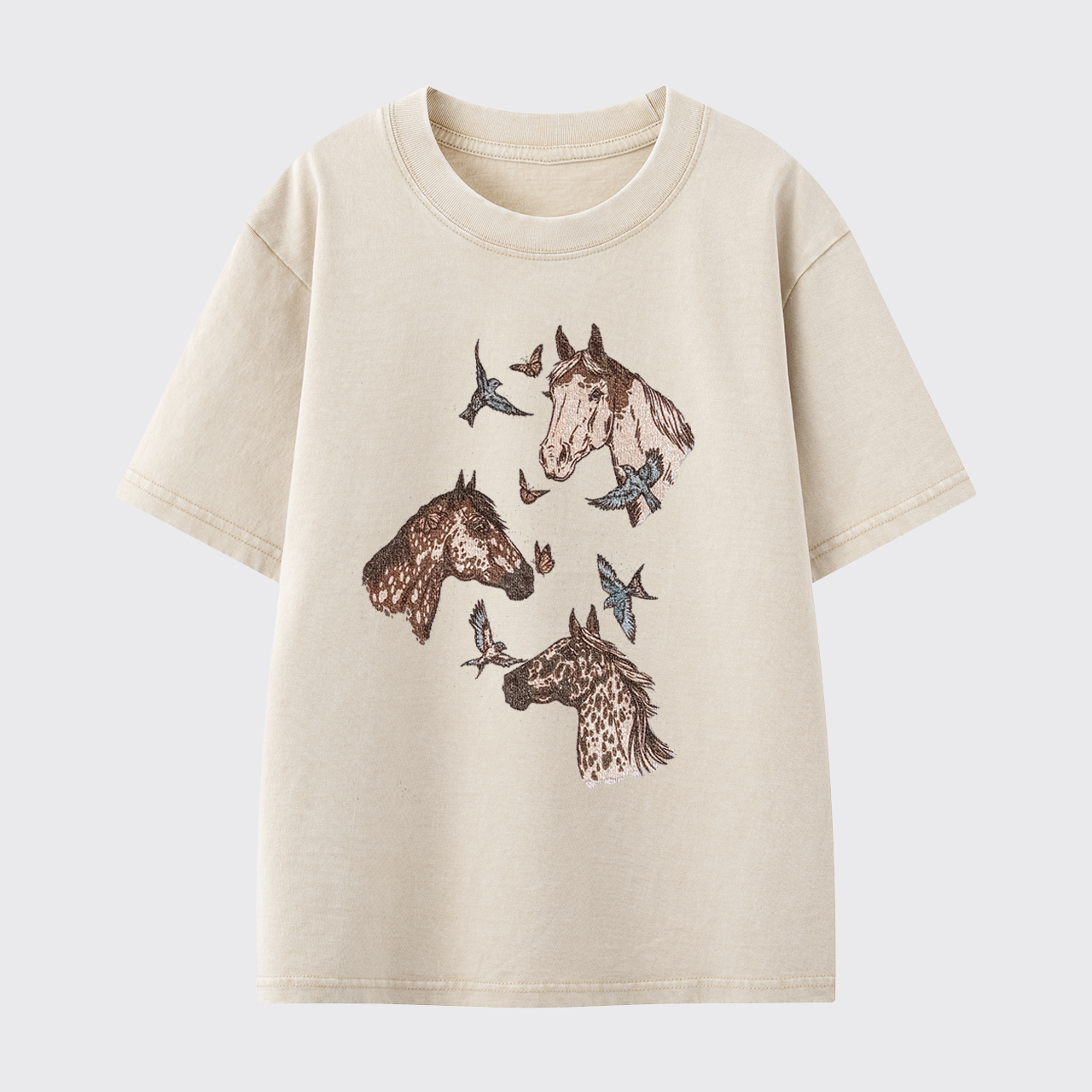 Dreamy Horse Washed Toddler T-shirt