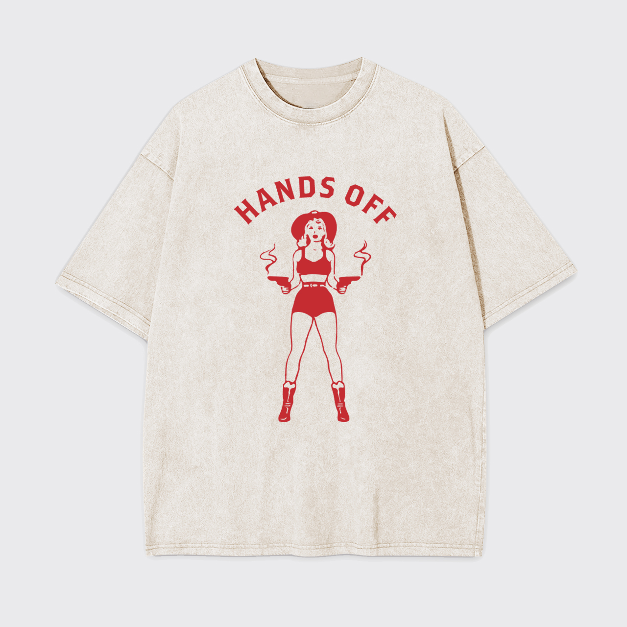 Hands Off Cowgirl Garment-dye Tees