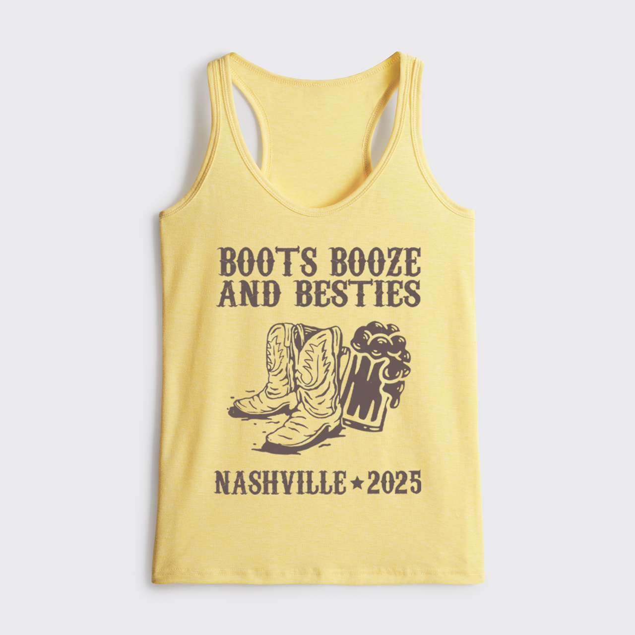 Boots Booze And Besties Classic Tanks