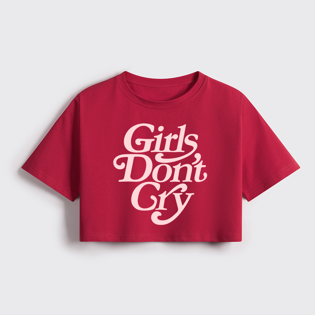 Girls Don't Cry Cropped Boxy Tee