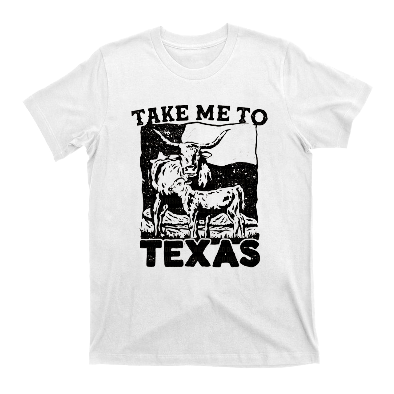 Take Me To Texas Western Cowboy T-Shirt