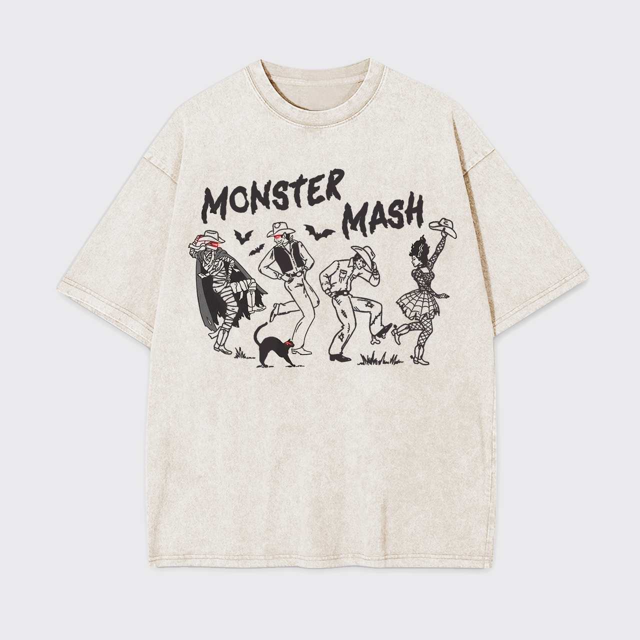 Halloween Troublemaker Garment-dye Tees