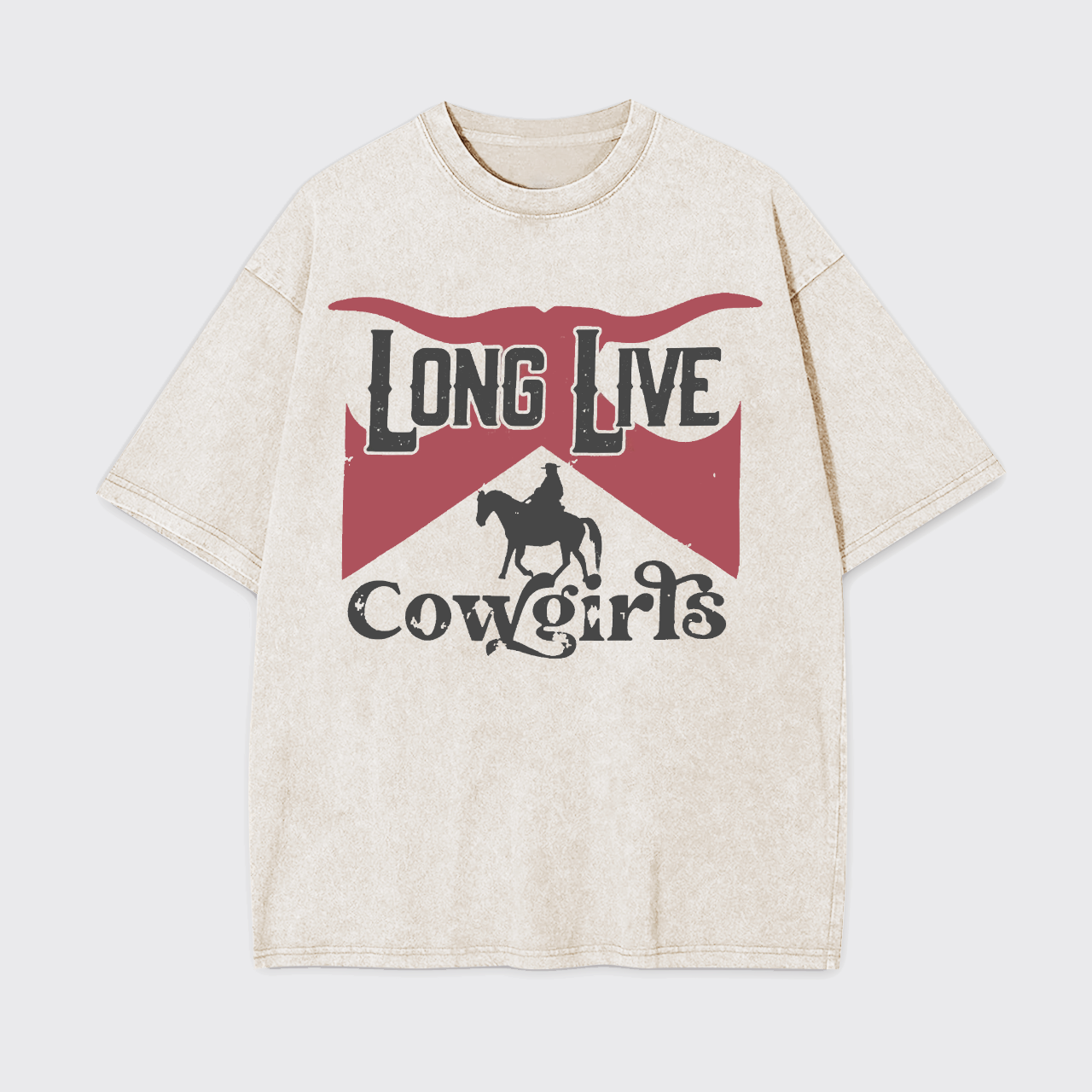Long Live Cowgirls Garment-dye Tees