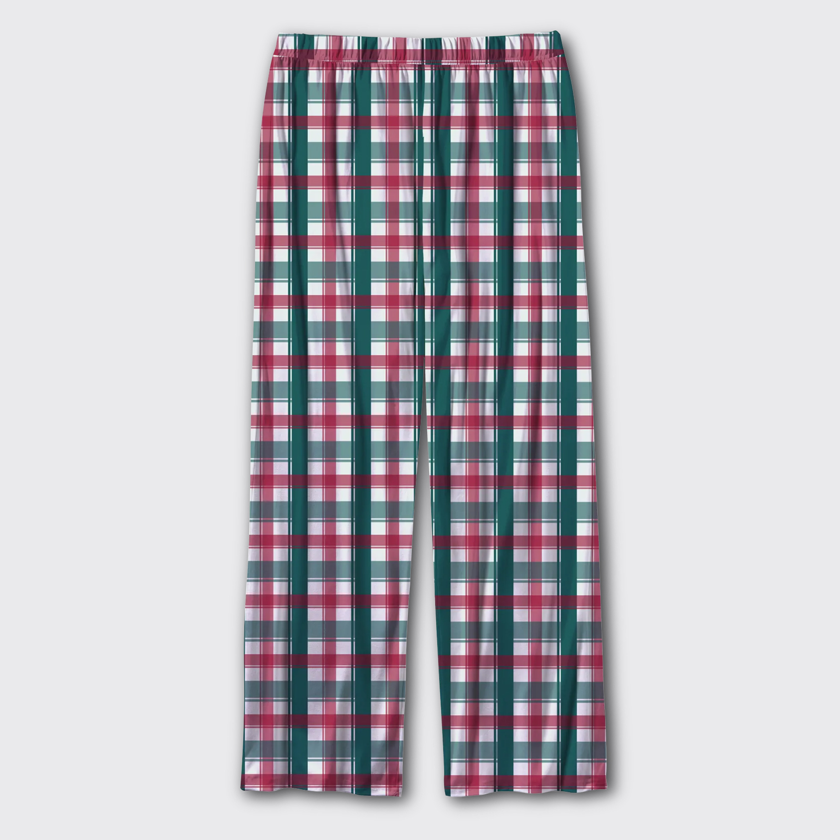 Green Plaid Pajama Pants