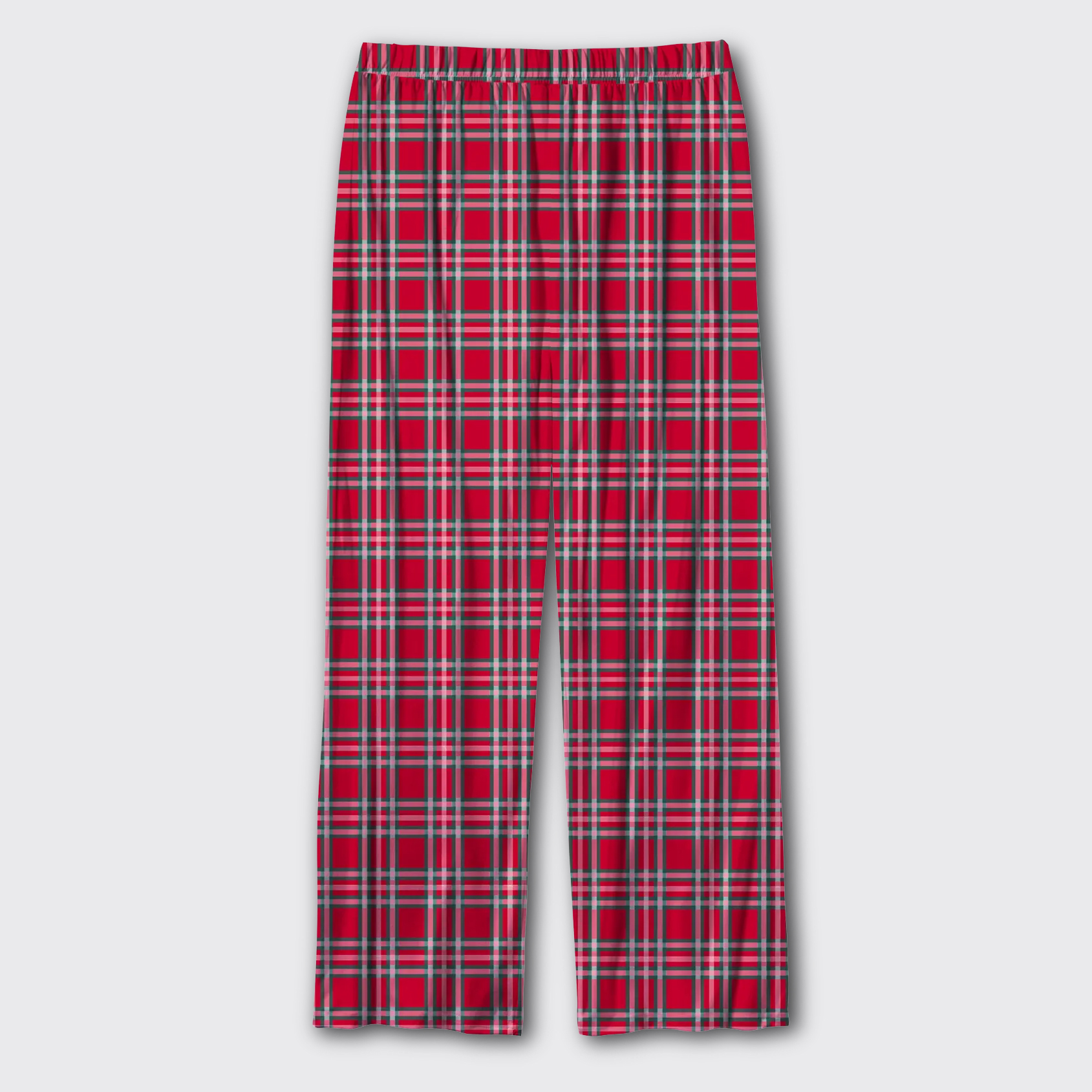  Red Plaid Pajama Pants