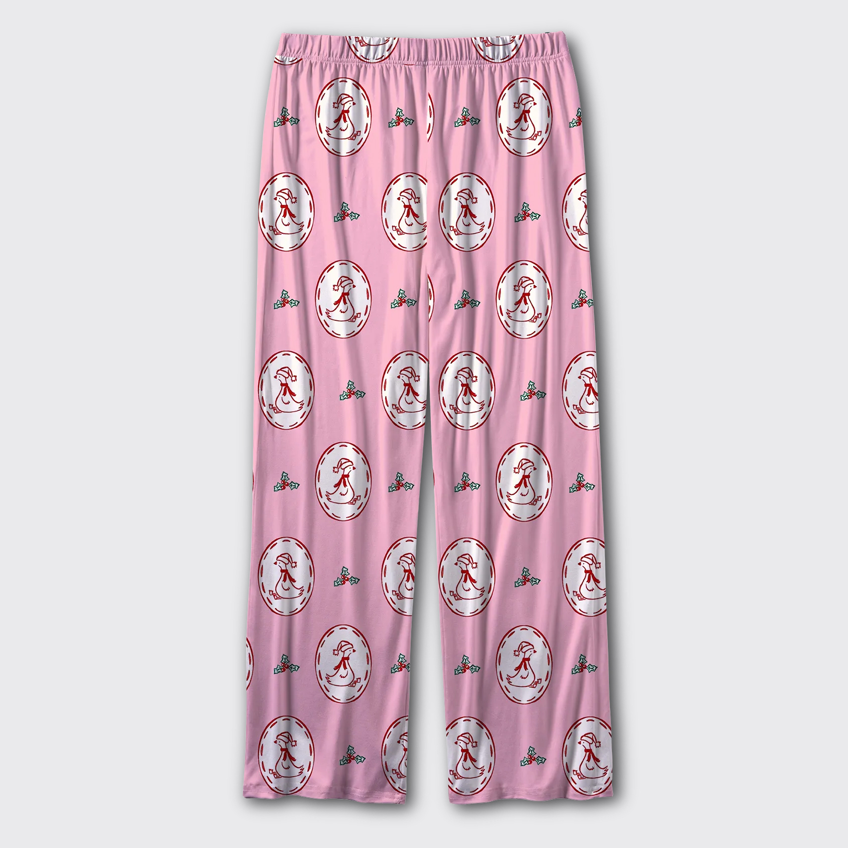 Vintage Christmas Goose Pajama Pants