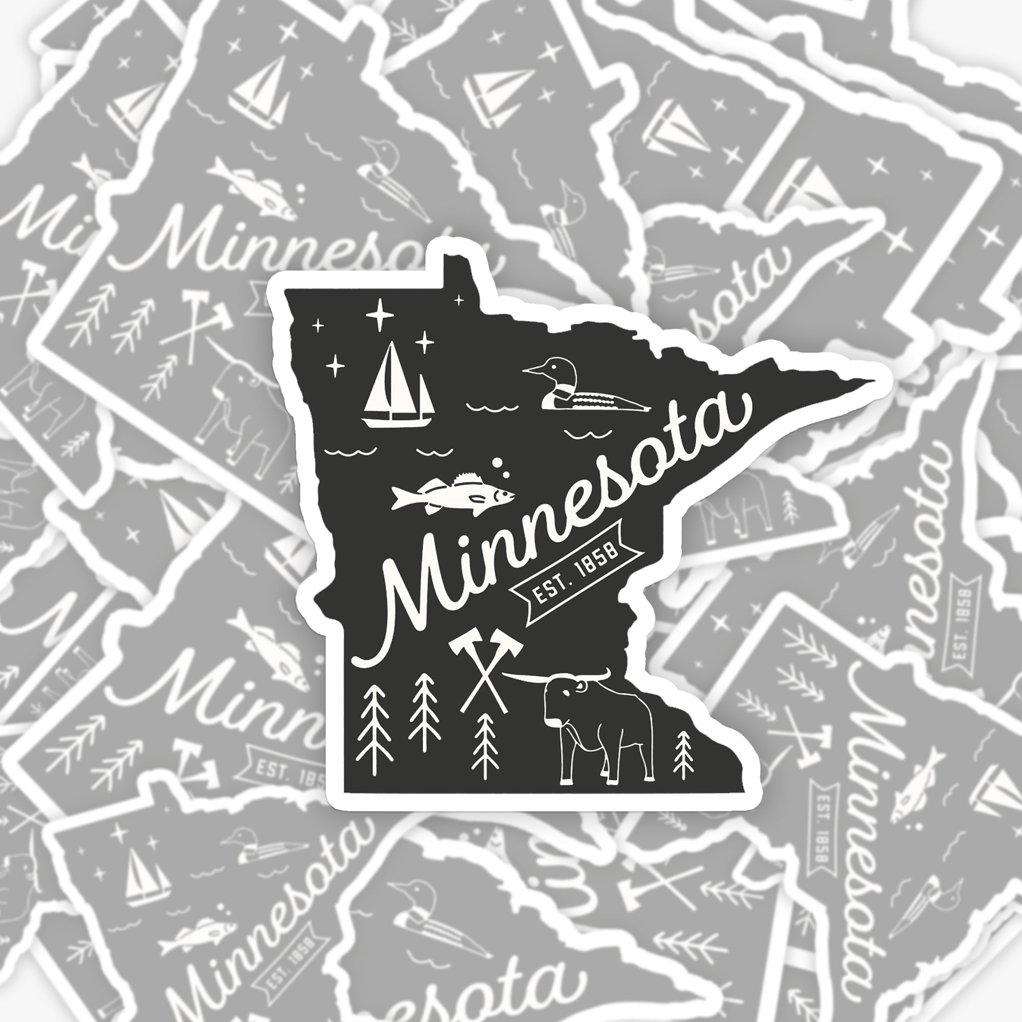 Minnesota State_Cowboybay Sticker