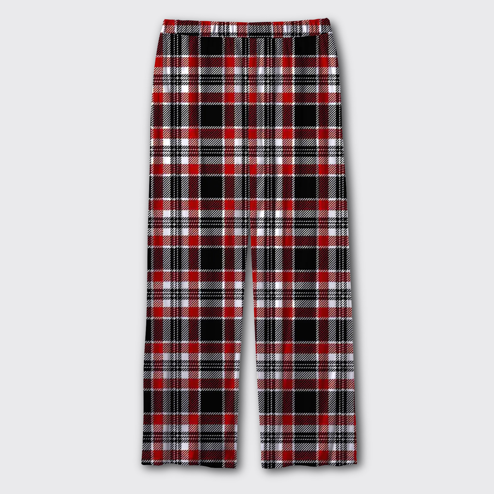 Dark Red Plaid Pajama Pants