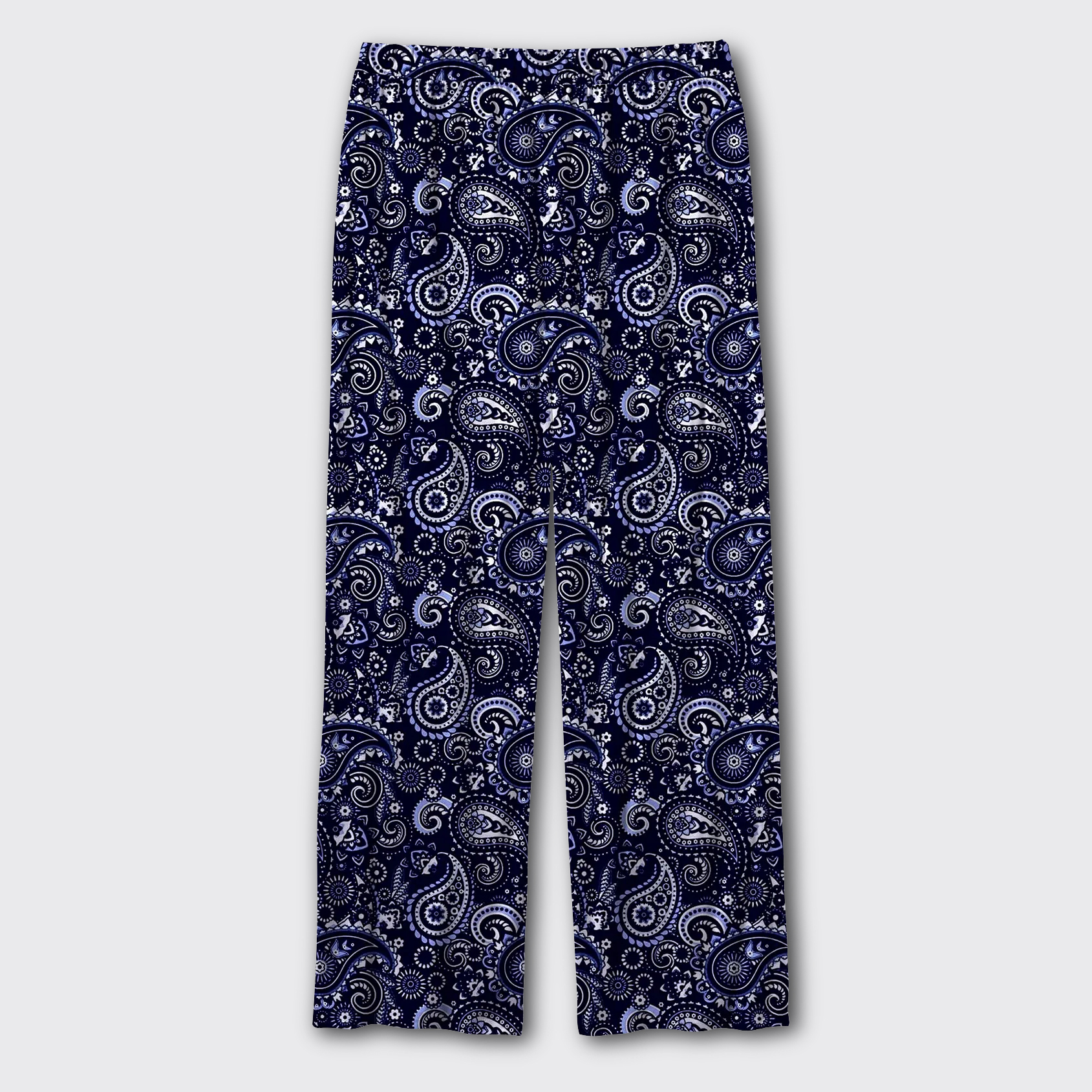 Navy Paisley Pajama Pants