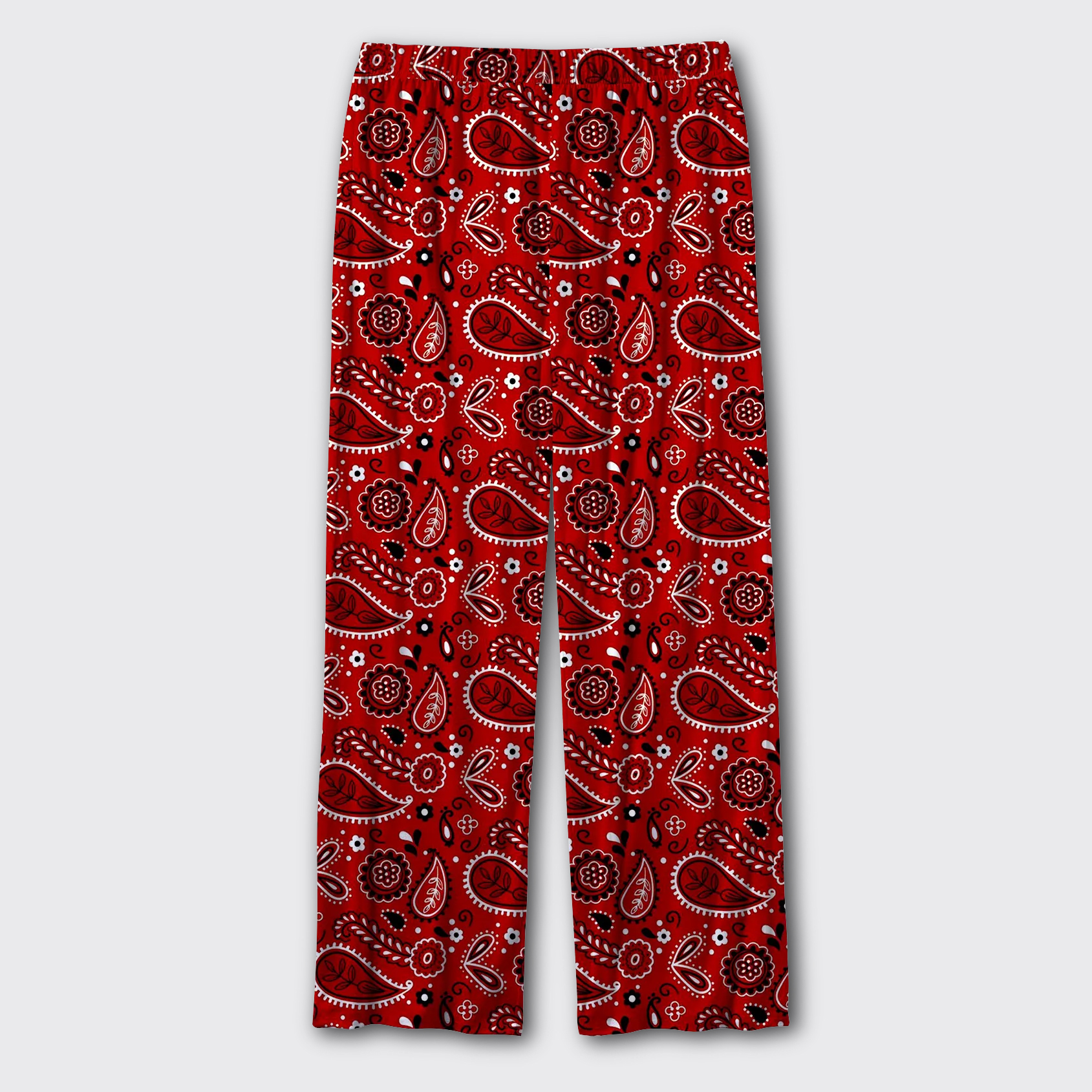 Rodeo Red Paisley Pajama Pants