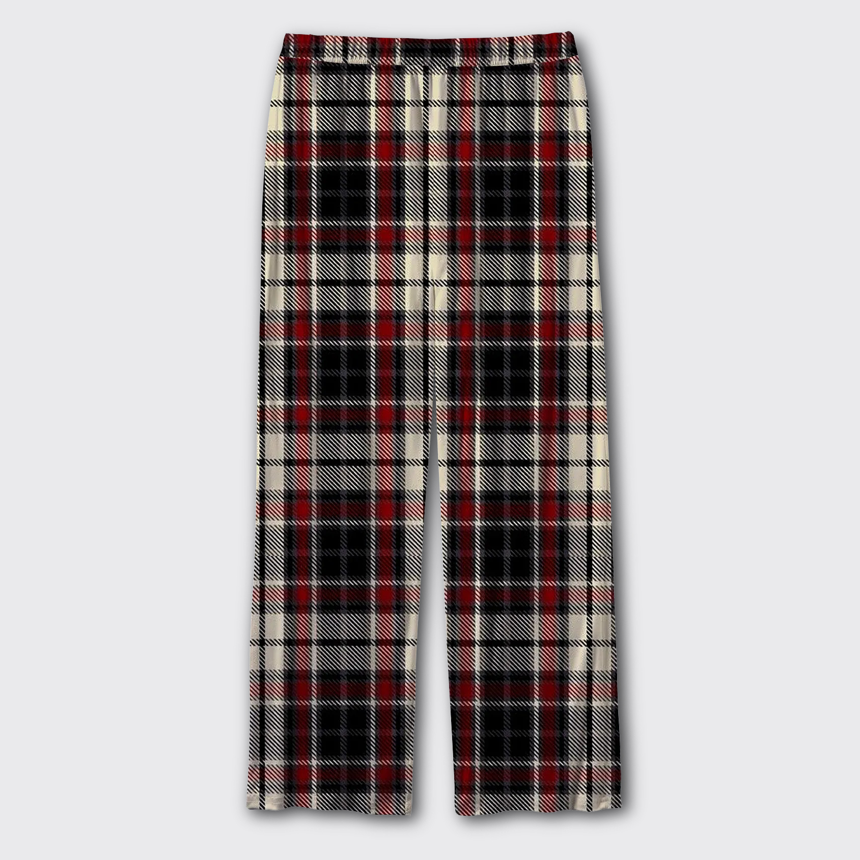 Rustic Crimson Plaid Pajama Pants