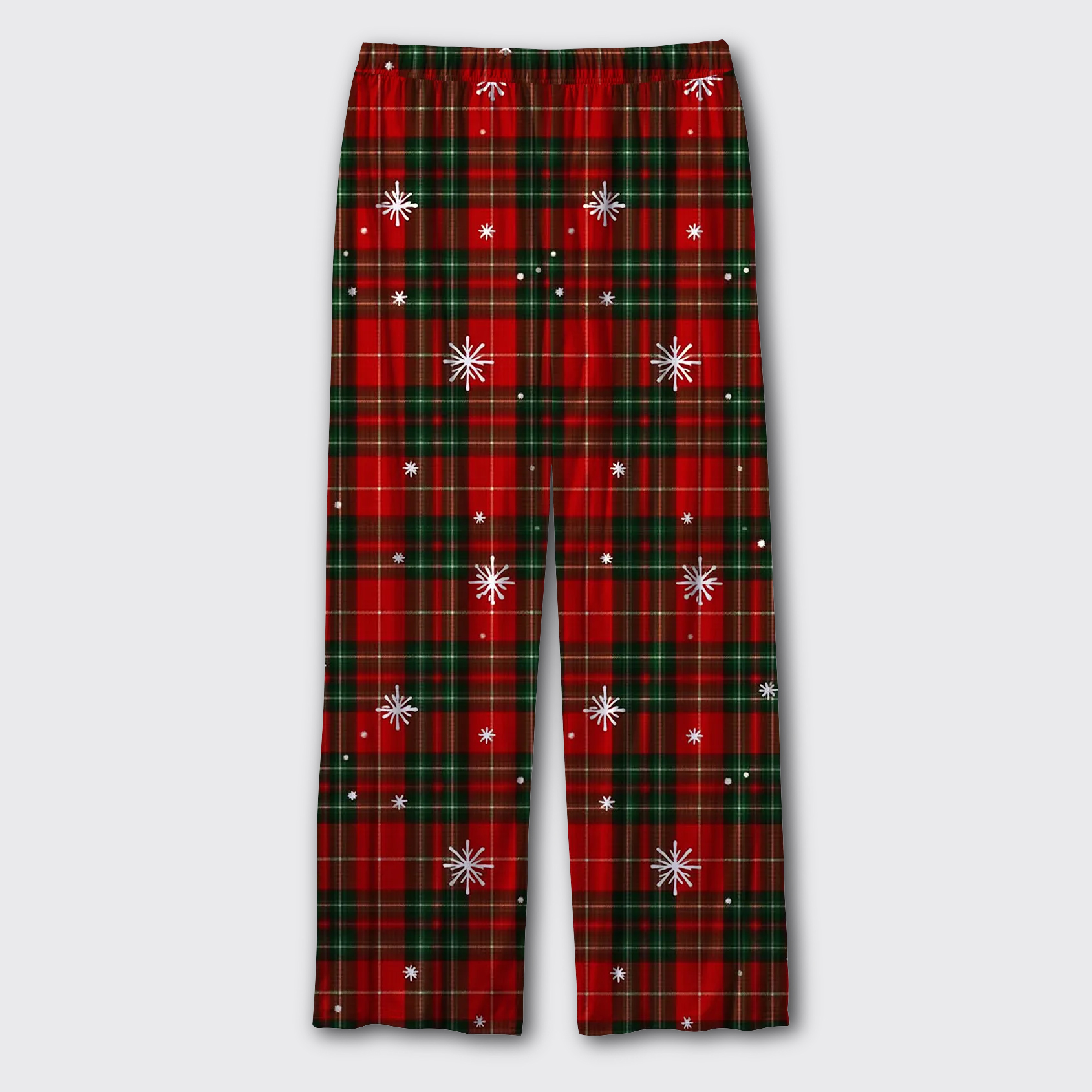 Snowflake Tartan Pajama Pants