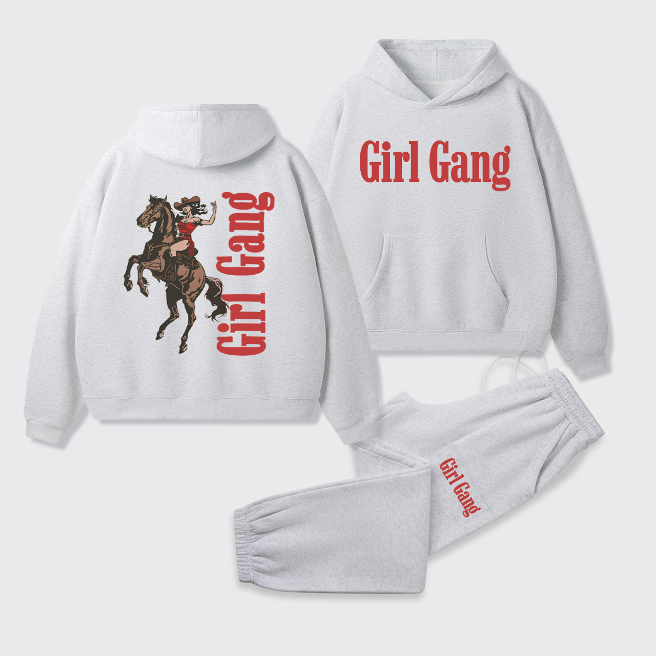Cowgirl Rodeo Hoodie Set