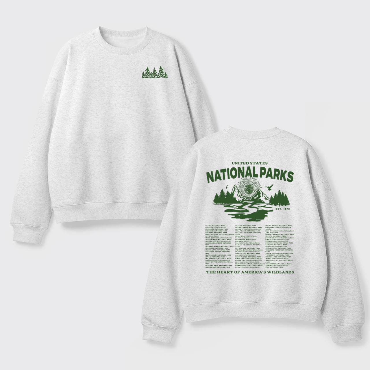 Protect Our National Parks Fleece Sweatshirt