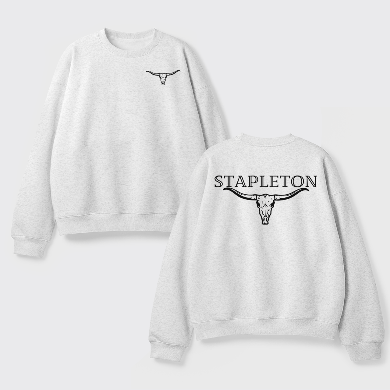 Cow Bull Fleece Sweatshirt