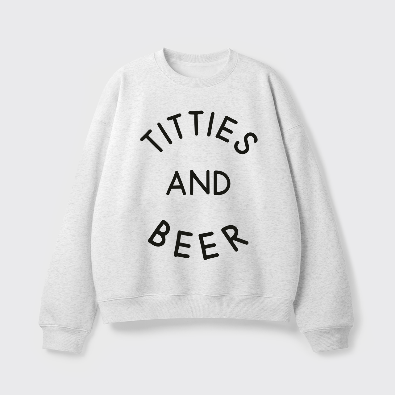 Country Music Titties And Beer Fleece Sweatshirt