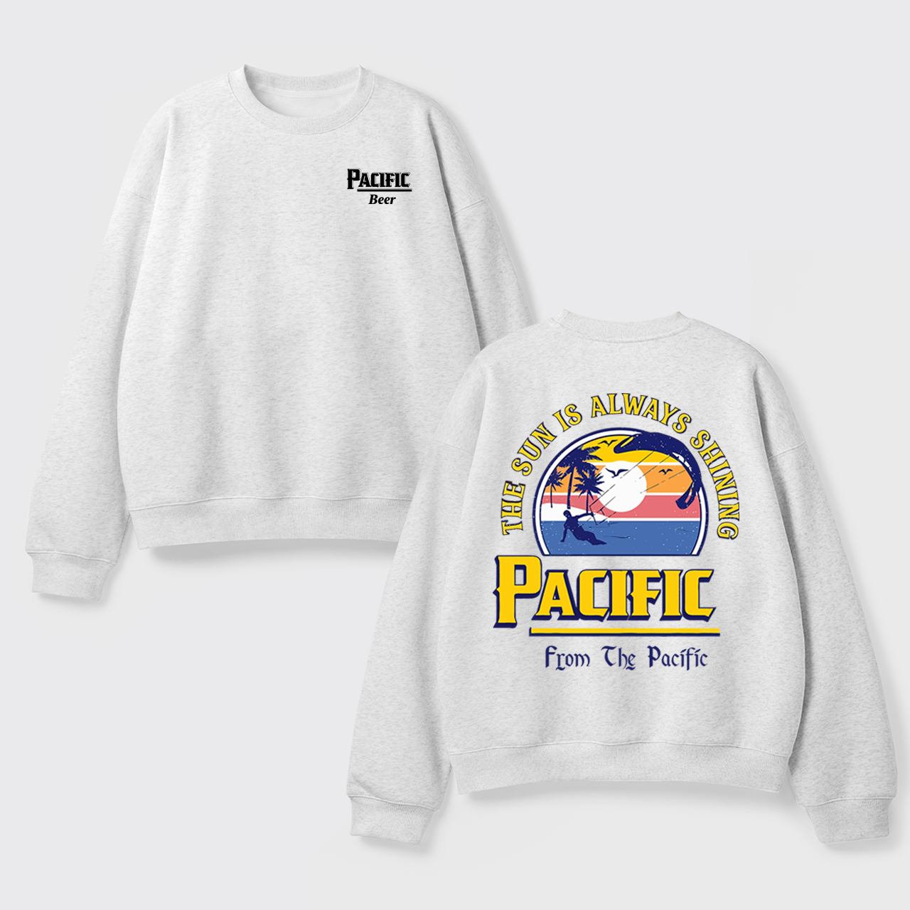 The Sun Always Shining Beer Fleece Sweatshirt