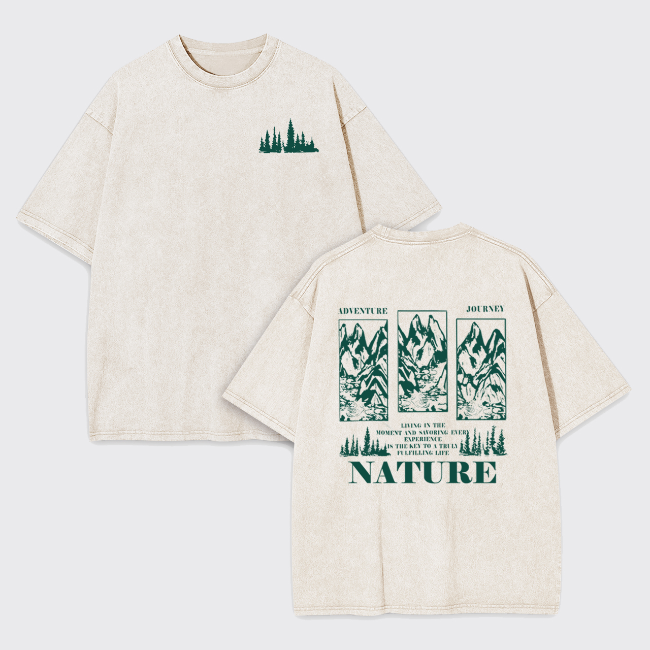 Nature Adventure Tours Garment-dye Tees