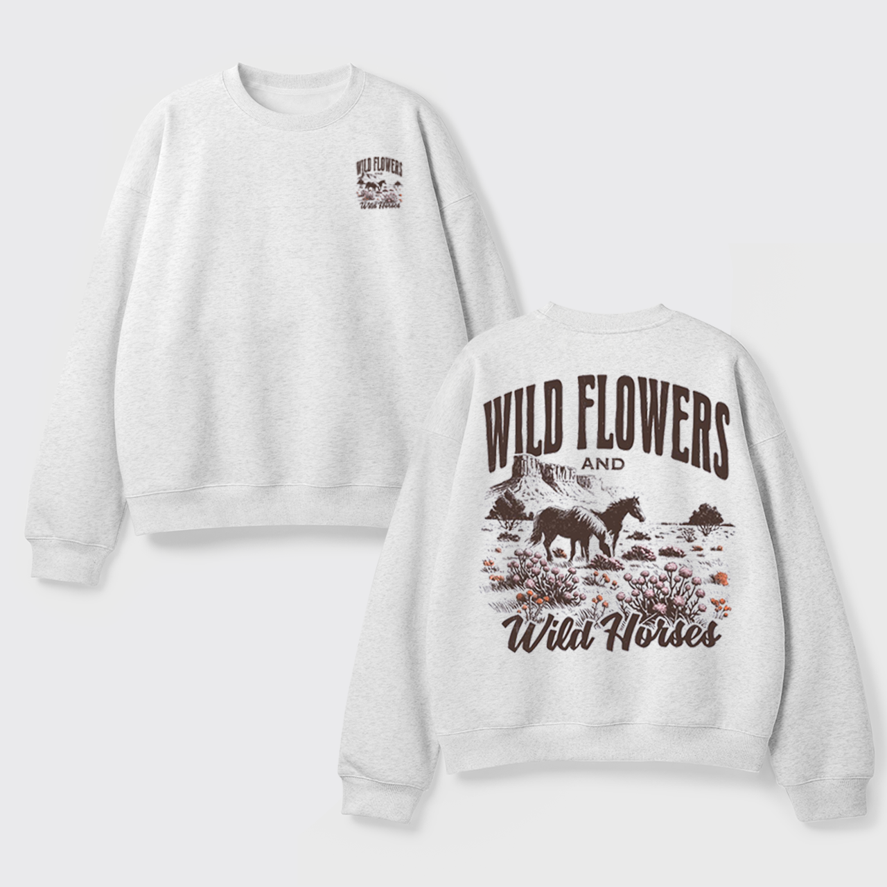 Western Stay Wild Fleece Sweatshirt